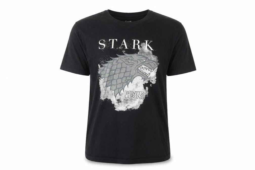Mens UK Size XL Game Of Thrones Black  Cotton T-Shirt