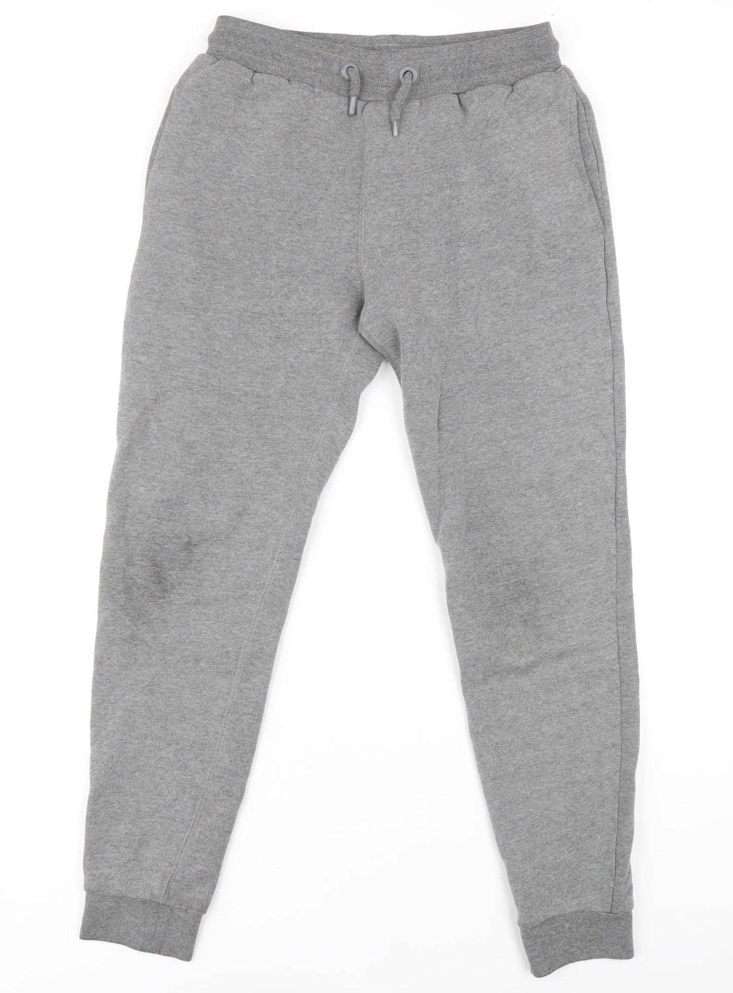 11 Degrees Men's Grey Jogger Trousers Size S