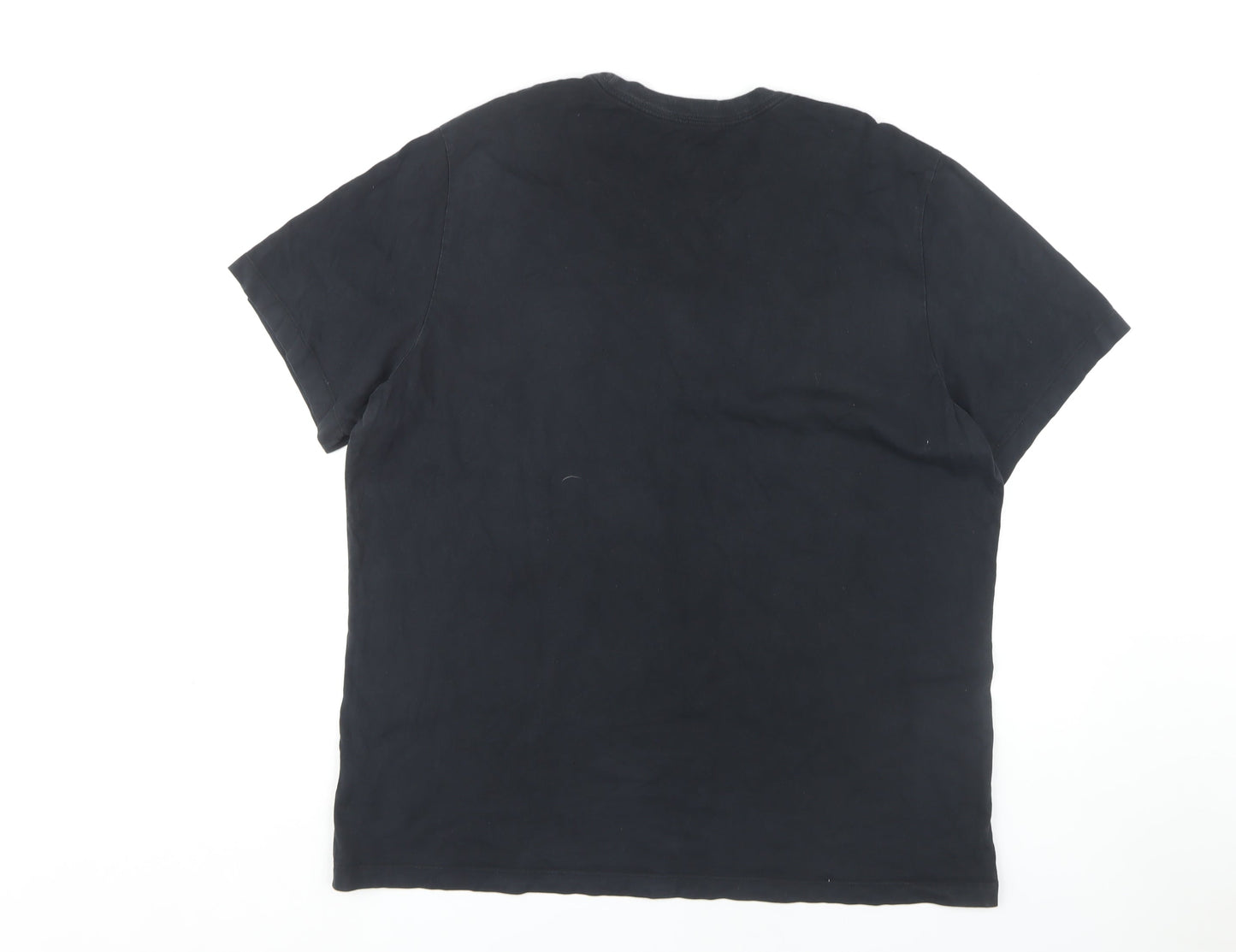 Nike Men's Black 2XL Short Sleeve Logo T-Shirt
