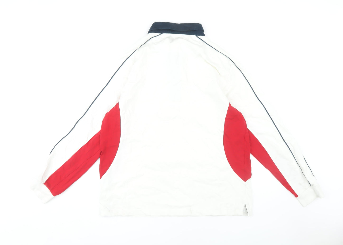 England Rugby Men's XL White Polo Shirt