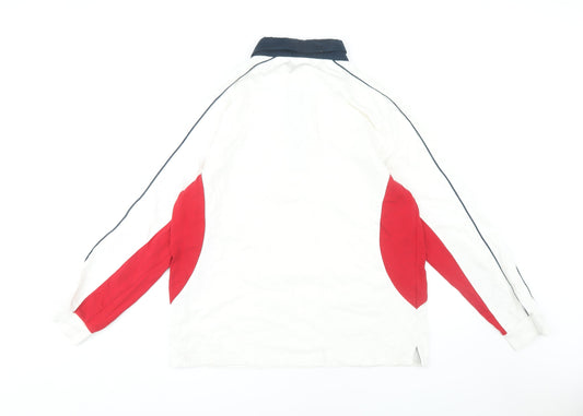 England Rugby Men's XL White Polo Shirt