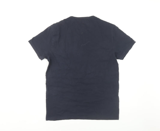 Emporio Armani Men's Black Crew Neck T-Shirt Size S