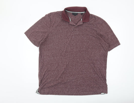 Ted Baker Men's Purple 6XL Polo Shirt