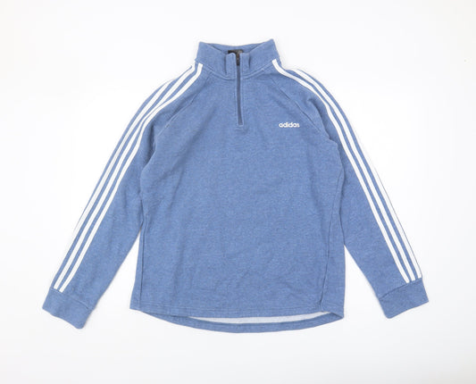 Adidas Unisex Blue Pullover Sweatshirt L