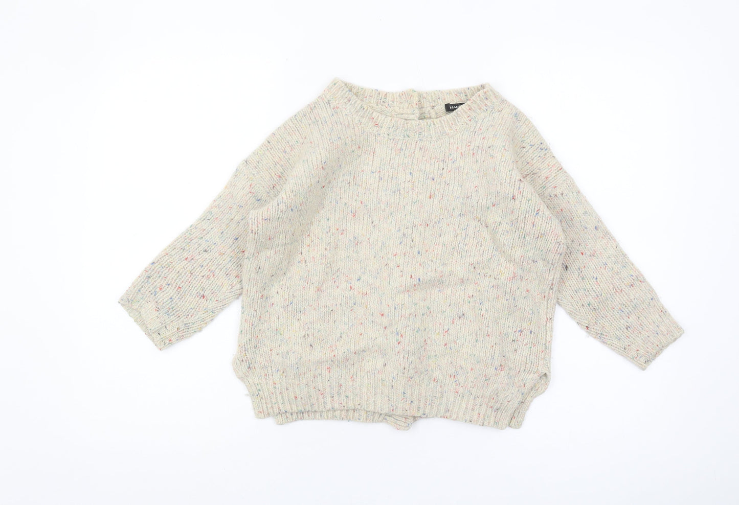 Mango Women's Multicoloured Knit Jumper, Size 8