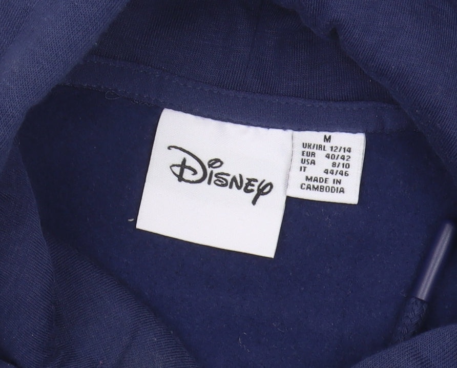 Disney Unisex Blue Stitch Pullover Hoodie M