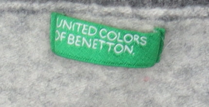 United Colors of Benetton Women's Multicoloured Striped Jumper - M