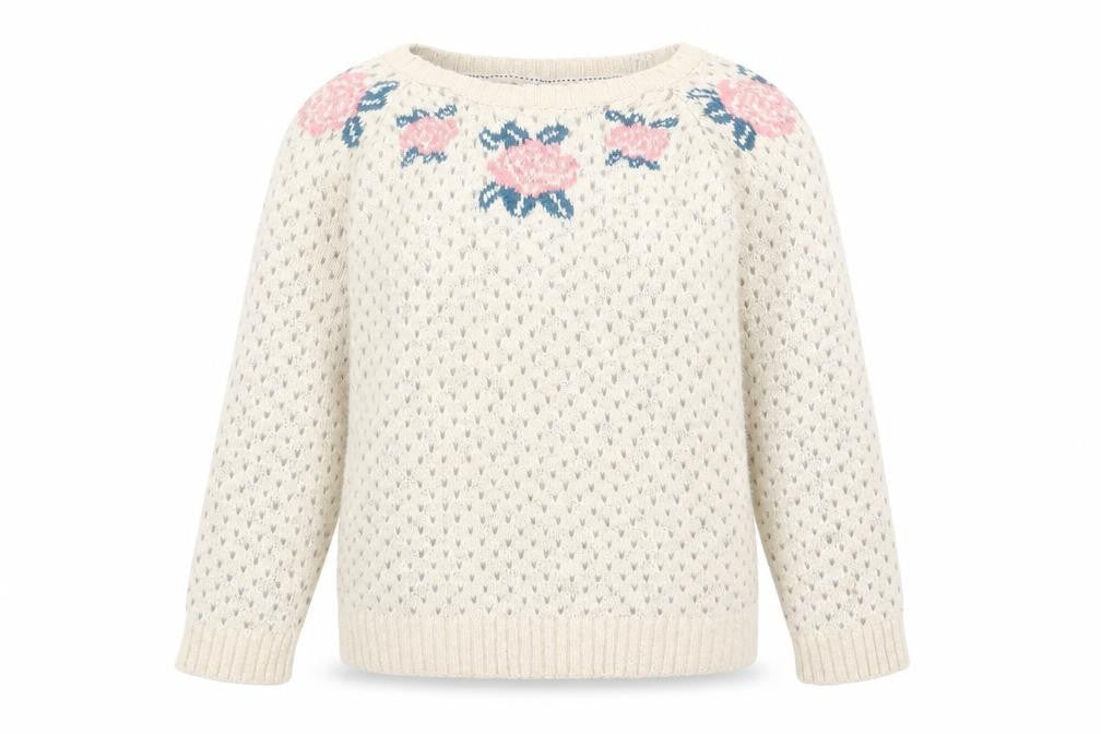 Womens UK 10 Regular FatFace Ivory Pullover