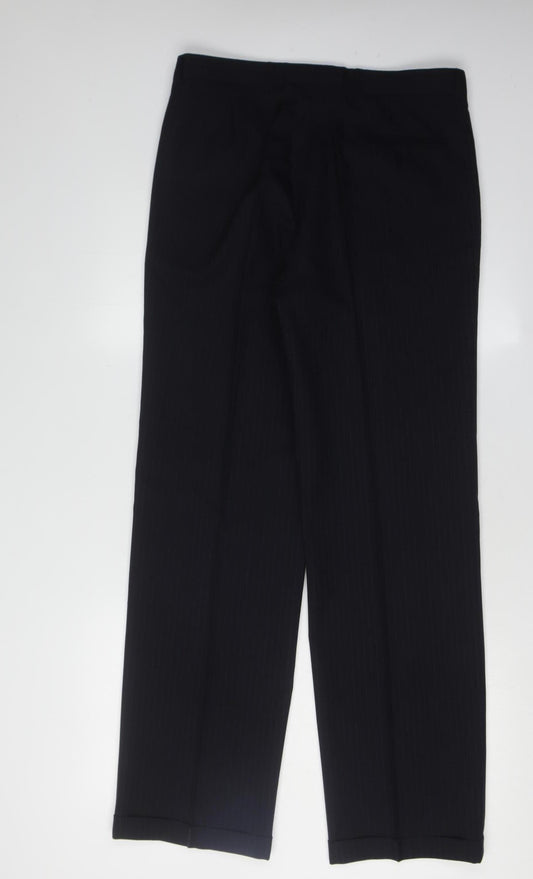 Jaeger Men's Black Trousers 48R Formal Wear