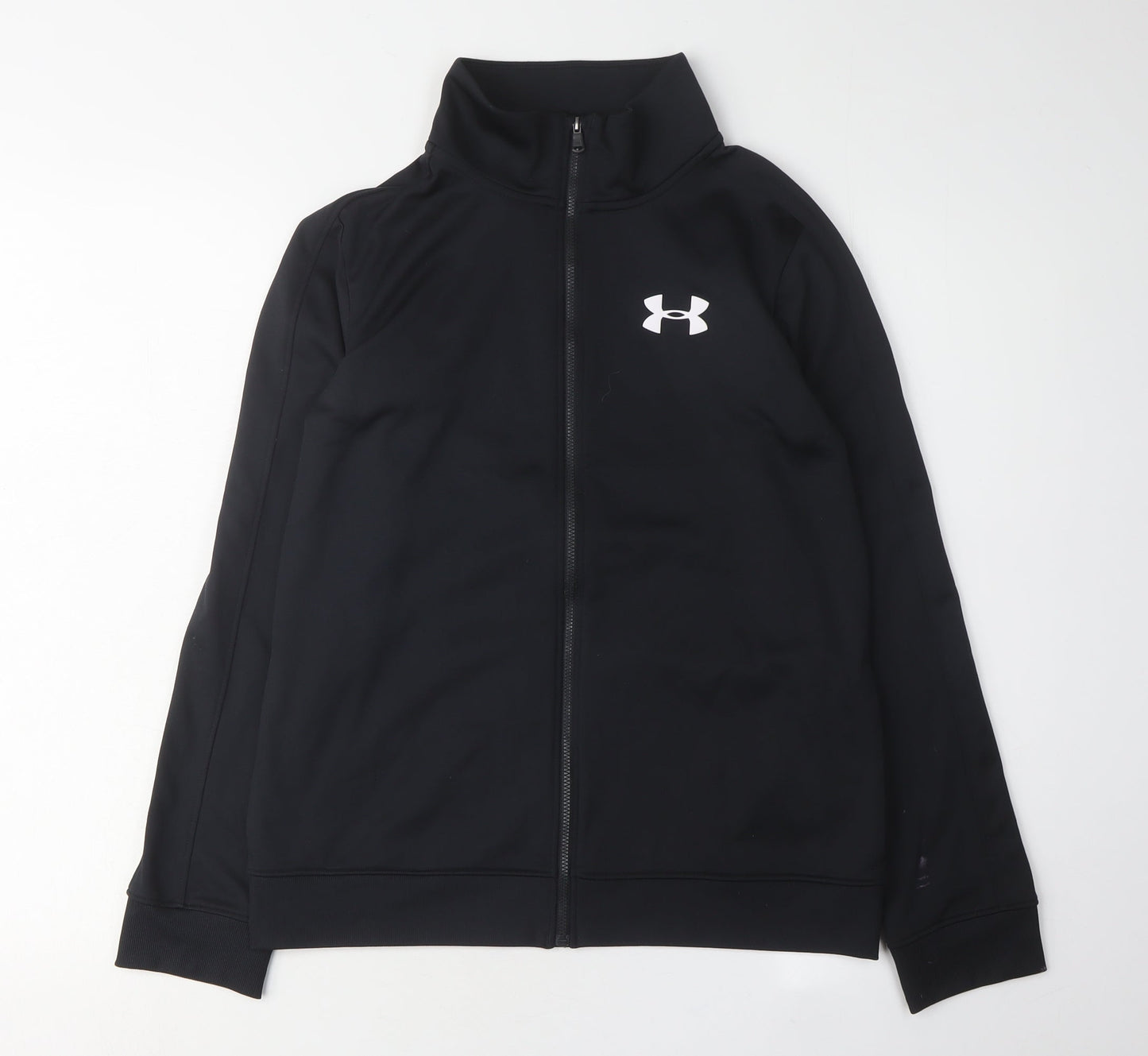 Under Armour Boys Black Full Zip Sweatshirt 12-13Y
