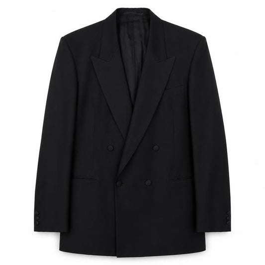 Mens 44 Chest Regular Austin Reed Black Four-Button Blazer