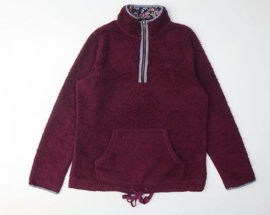 Crew Clothing Co. Women's Purple Fleece Sweatshirt Size 12