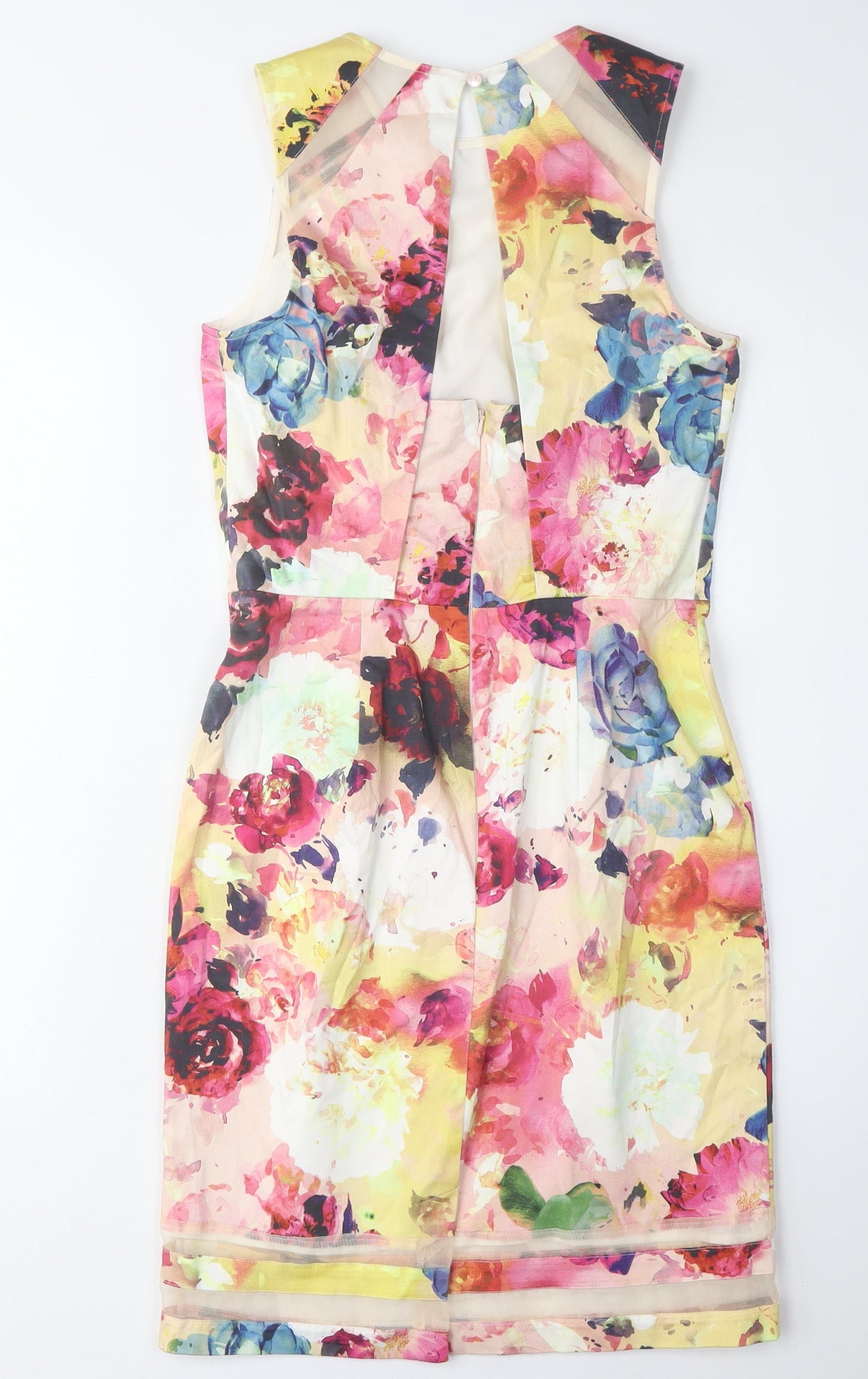 Warehouse Women's Floral Sheath Dress Size 10