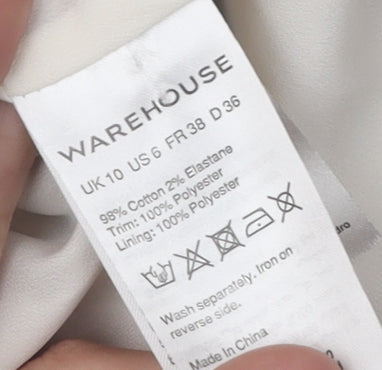 Warehouse Women's Floral Sheath Dress Size 10