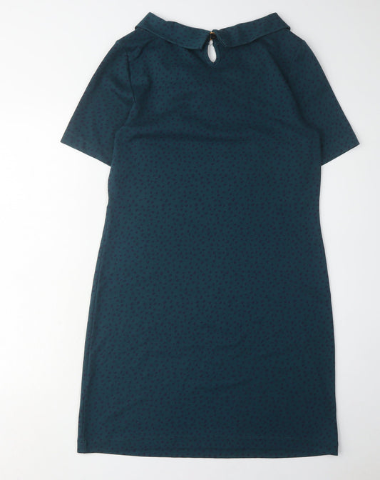 White Stuff Women's Blue Shift Dress Size 10