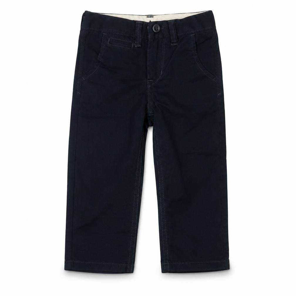 Baby Gap Boys Black Chino Trousers, 2 Years, Cotton, Adjustable Waist