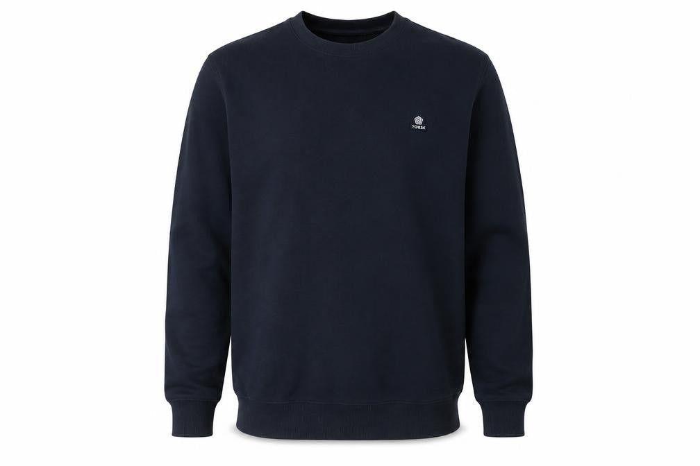 Mens UK L Regular TOG24 Black Pullover Sweatshirt