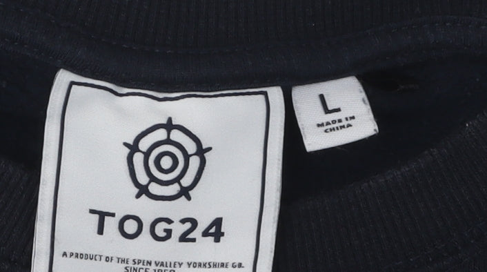 TOG24 Men's Black Pullover Sweatshirt L