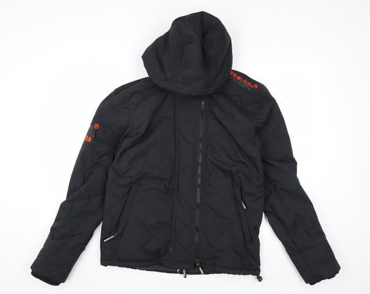 Superdry Men's Black Windbreaker Jacket S