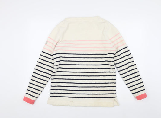 Joules Women's Multicoloured Striped Pullover XS