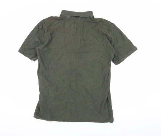 ONLY & SONS Green Polo Shirt for Men, Size S