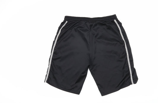 Everlast Men's Black Athletic Shorts, Size S