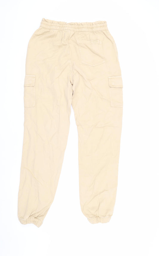 Animal Womens Beige Cargo Trousers Size 6