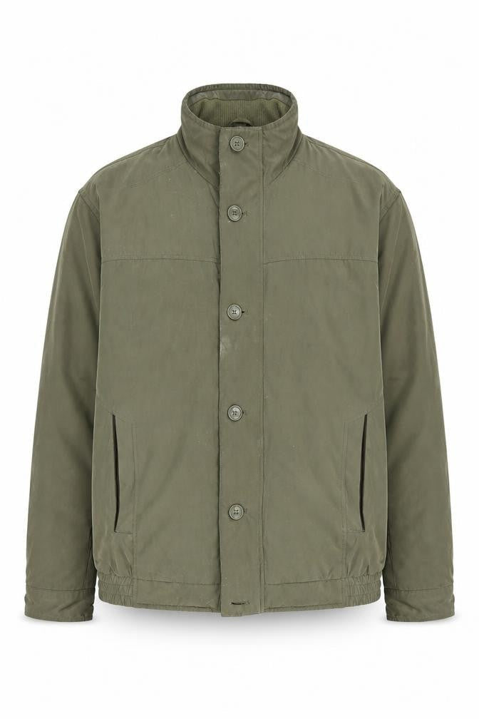EWM Men's Green Basic XL Jacket for Autumn