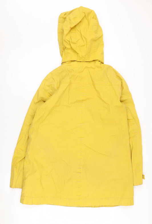 Seasalt Women's Yellow Rain Coat Jacket UK 10