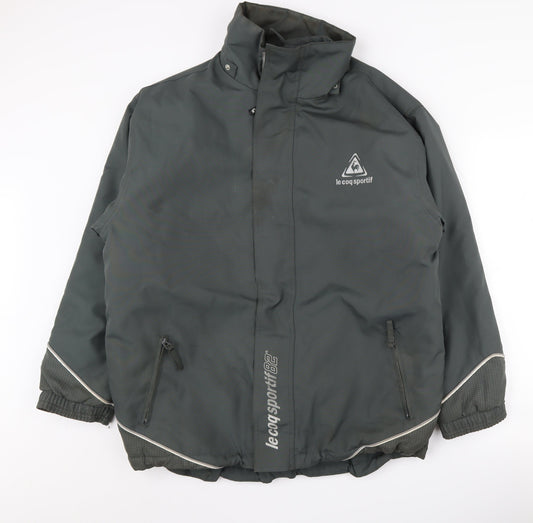 Le Coq Sportif Men's Green Puffer Jacket M