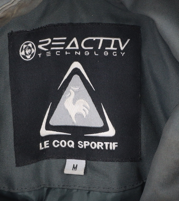 Le Coq Sportif Men's Green Puffer Jacket M