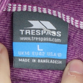 Trespass Women's Purple Lightweight Sweatshirt L