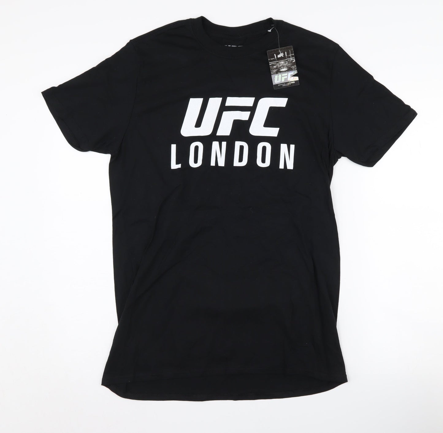 UFC Men's Black M T-Shirt with London Graphic