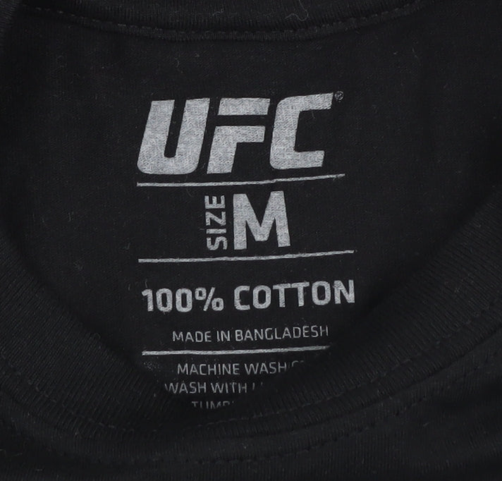 UFC Men's Black M T-Shirt with London Graphic