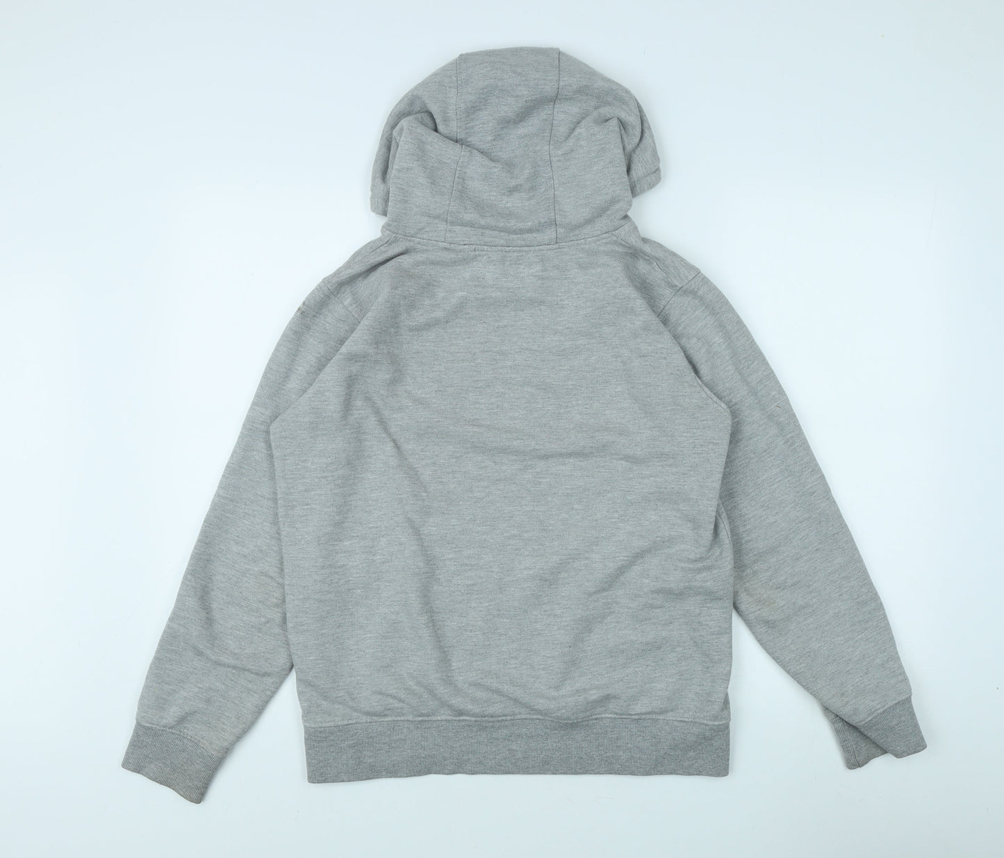 Brave Soul Men's Grey Pullover Hoodie M with Logo