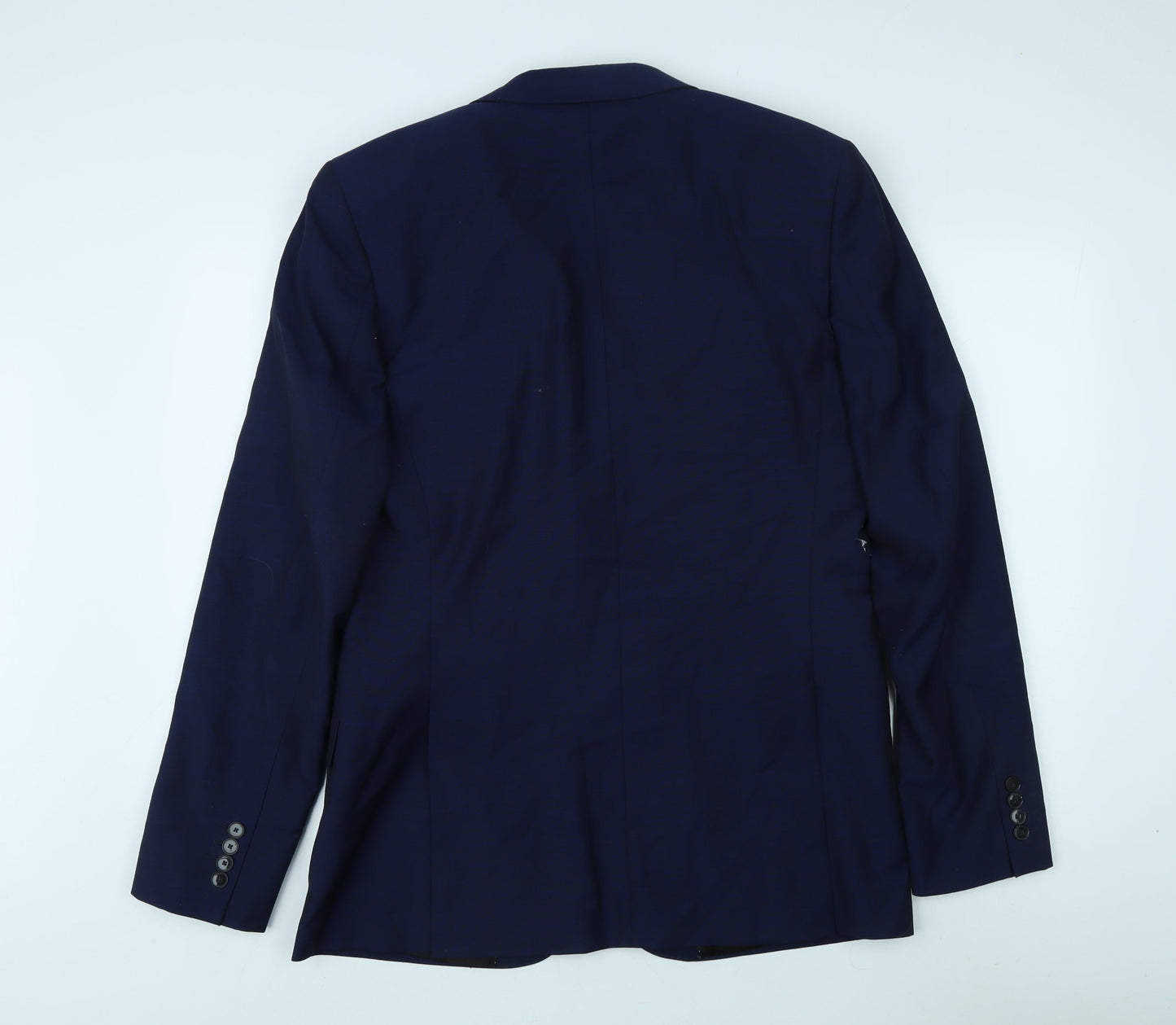 John Lewis Men's Blue Slim Fit Wool Blazer 42L