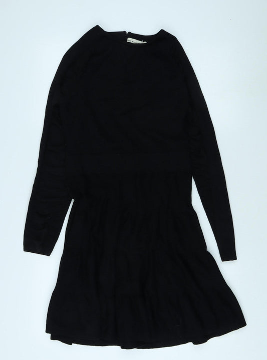 Karen Millen Women's Black Long Sleeve Dress Size 10