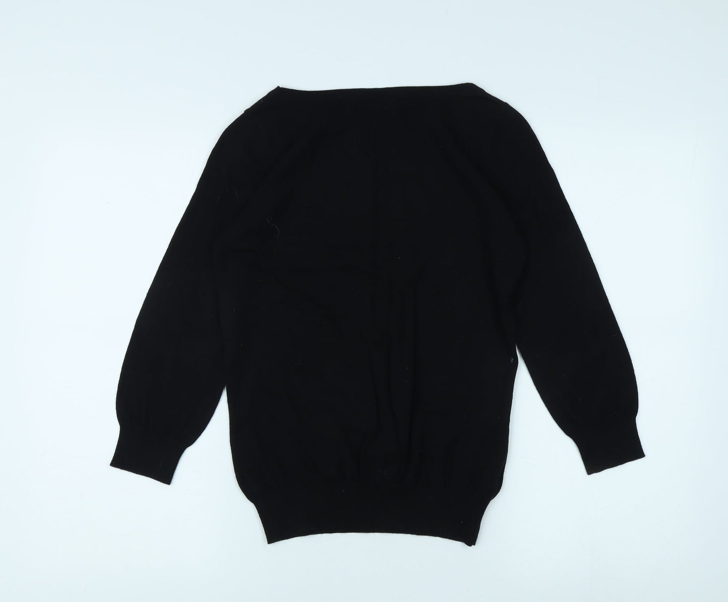Next Women's Black Pullover Jumper Size 8 Studded