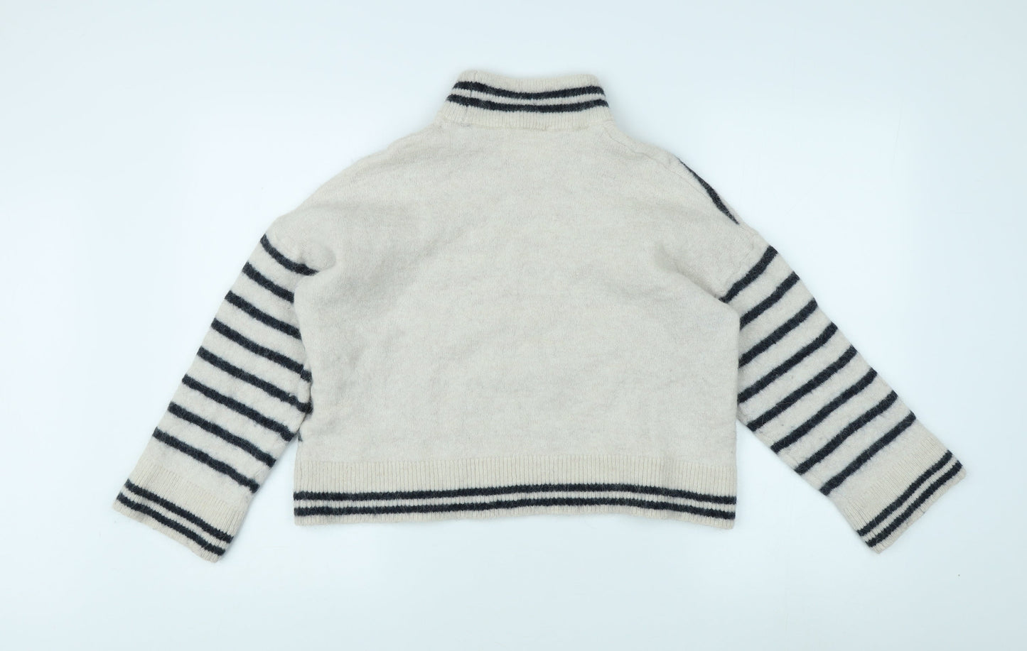 SELECTED FEMME Women's Multicoloured Striped Knit Jumper XL