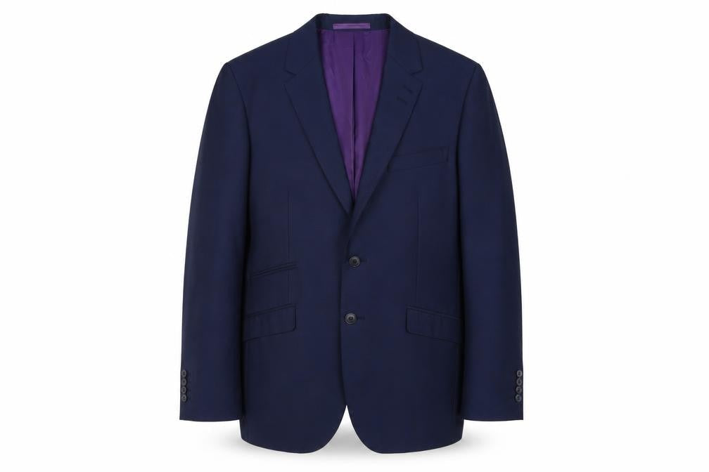 Marks and Spencer Men's Blue Blazer, Size 40 Regular Fit