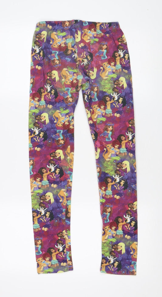 LEGO Wear Girls Multicoloured Ankle Leggings 12 Years Disney
