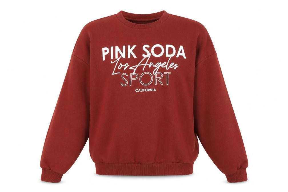 Pink Soda Sport Women's Red Sweatshirt Size 4