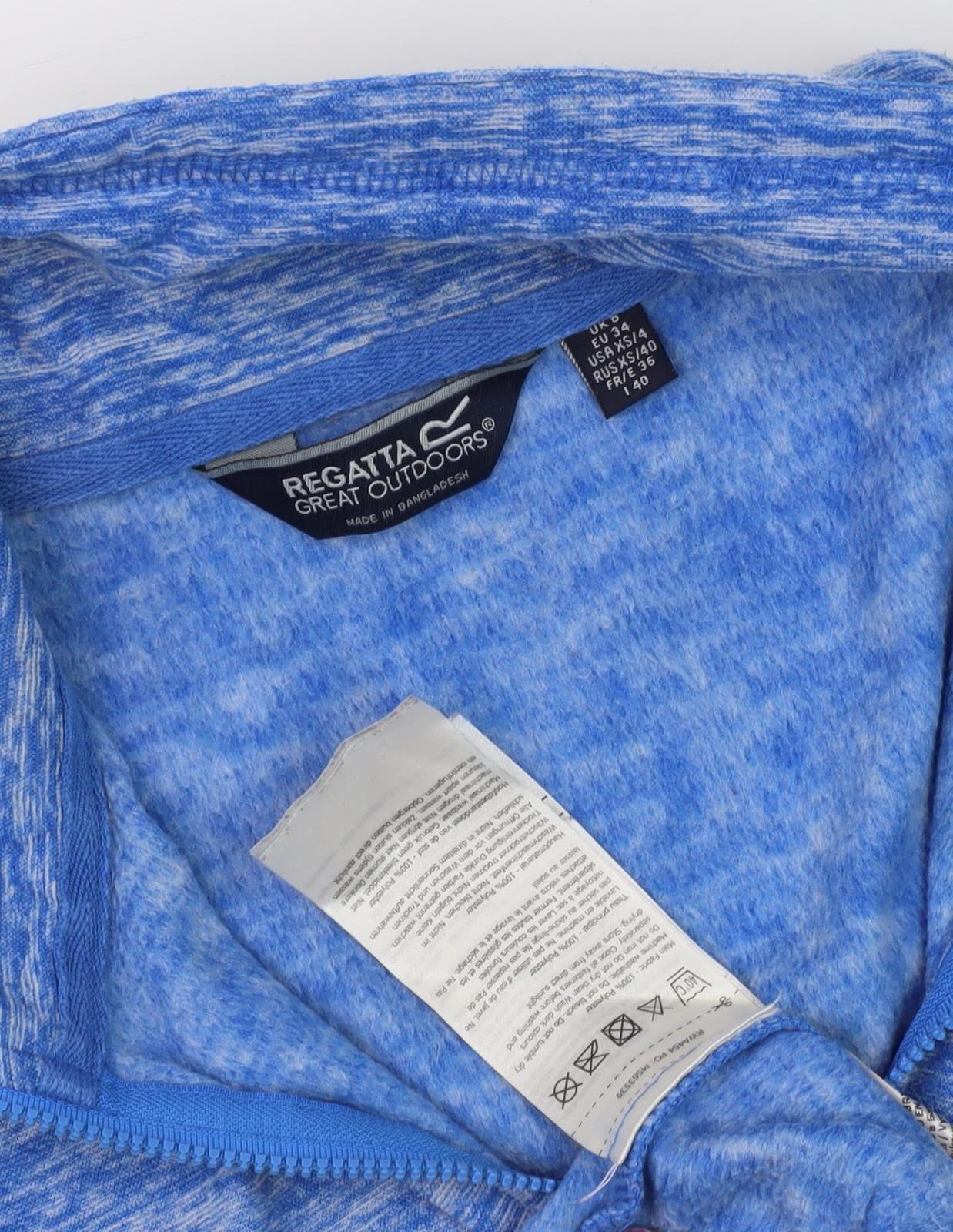 Regatta Women's Blue Pullover Sweatshirt Size 6