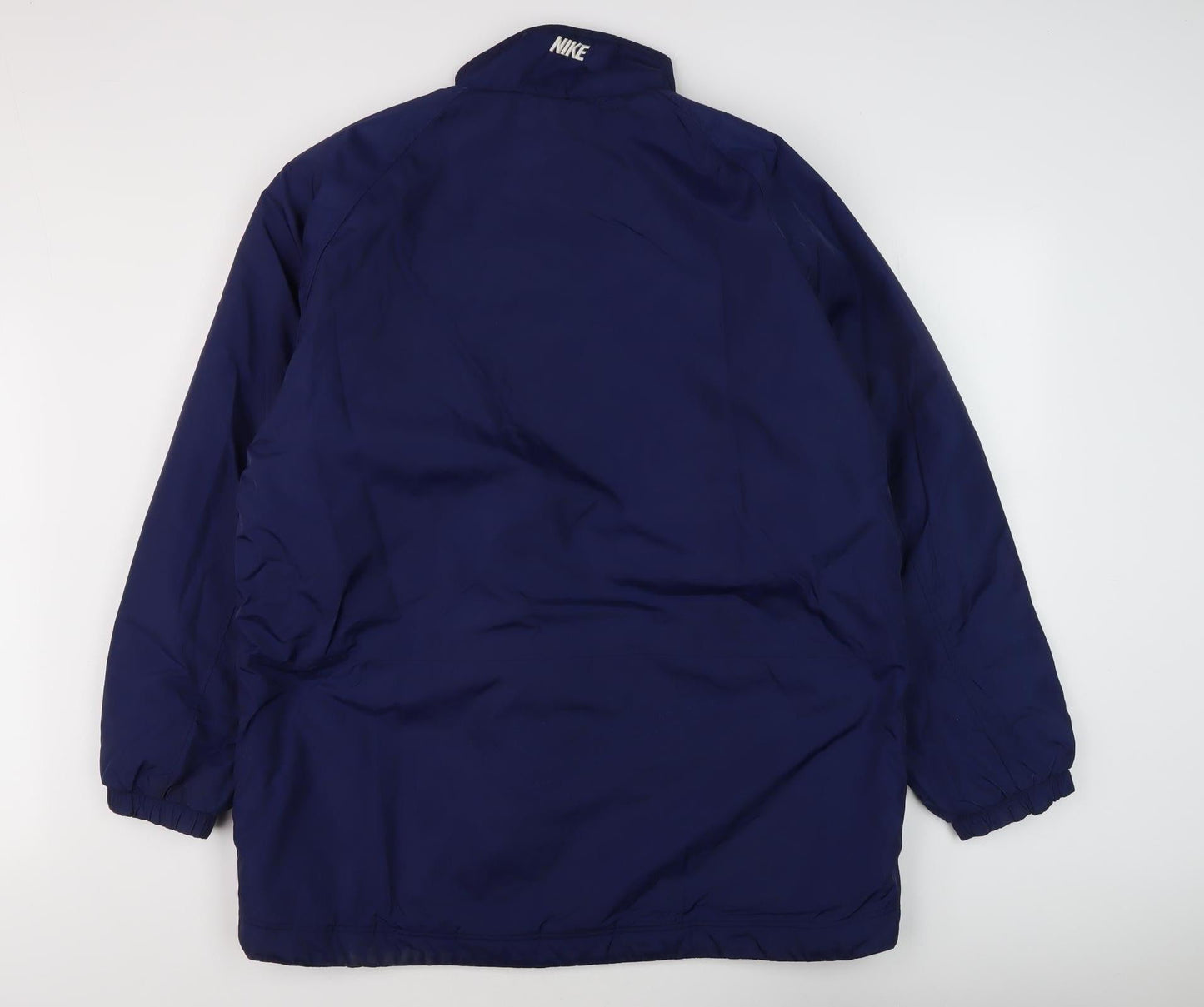 Nike Men's Blue Full Zip Basic Jacket Size L