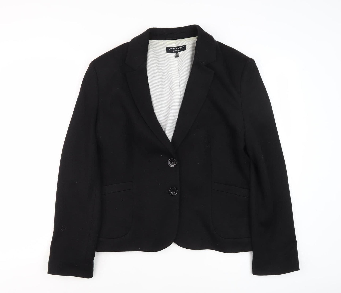 Laura Ashley Women's Black Blazer Size 16