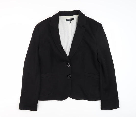 Laura Ashley Women's Black Blazer Size 16