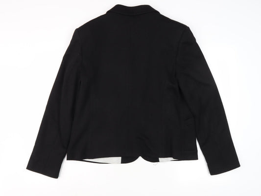 Laura Ashley Women's Black Blazer Size 16