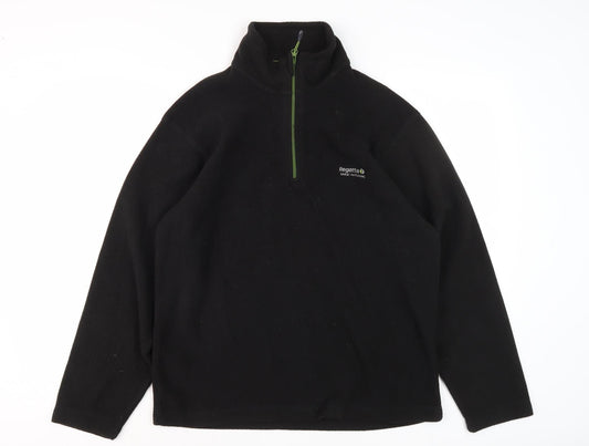 Regatta Men's Black Fleece Basic Jacket S