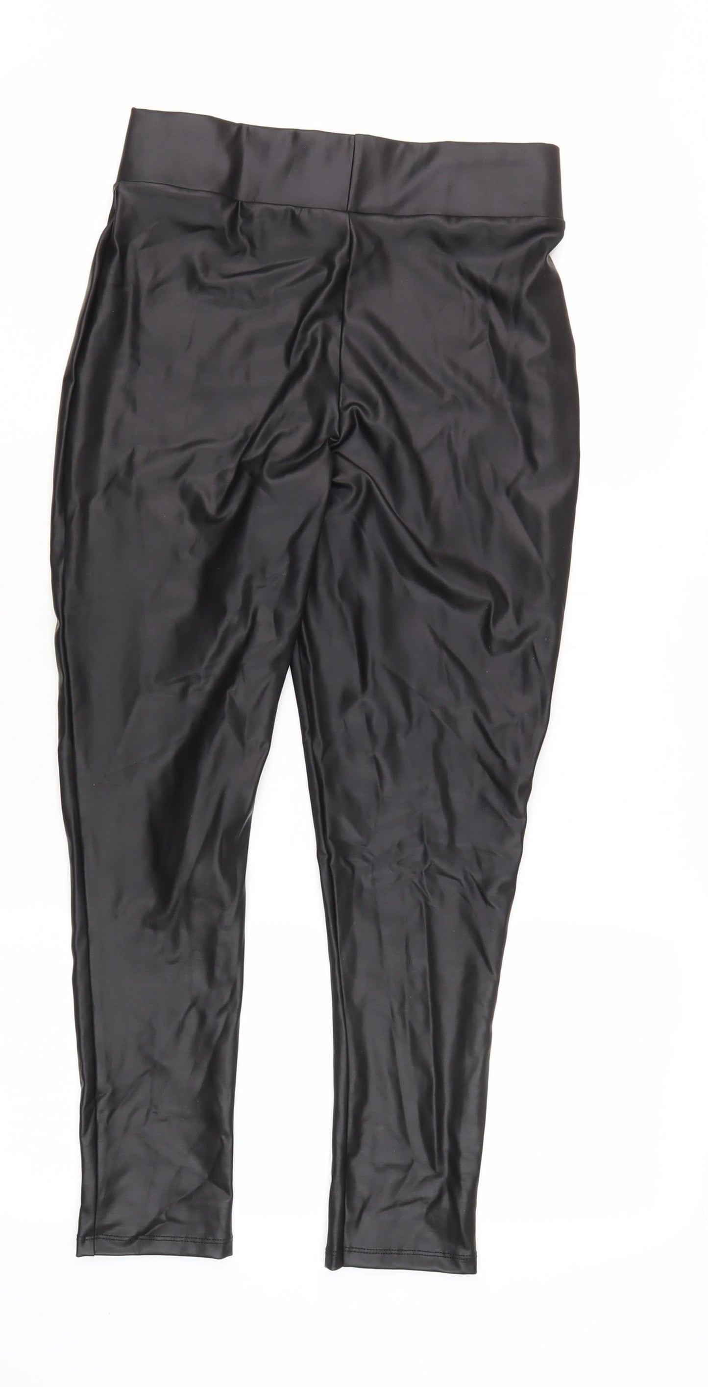 Lipsy Women's Black Skinny Trousers Size 8