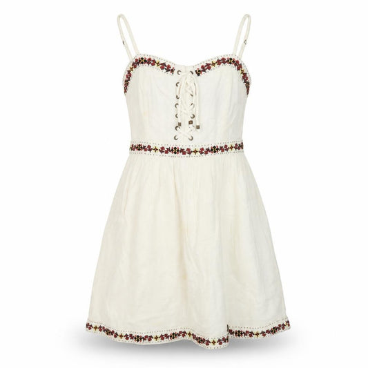 Superdry Women's Ivory Slip Dress Size 8